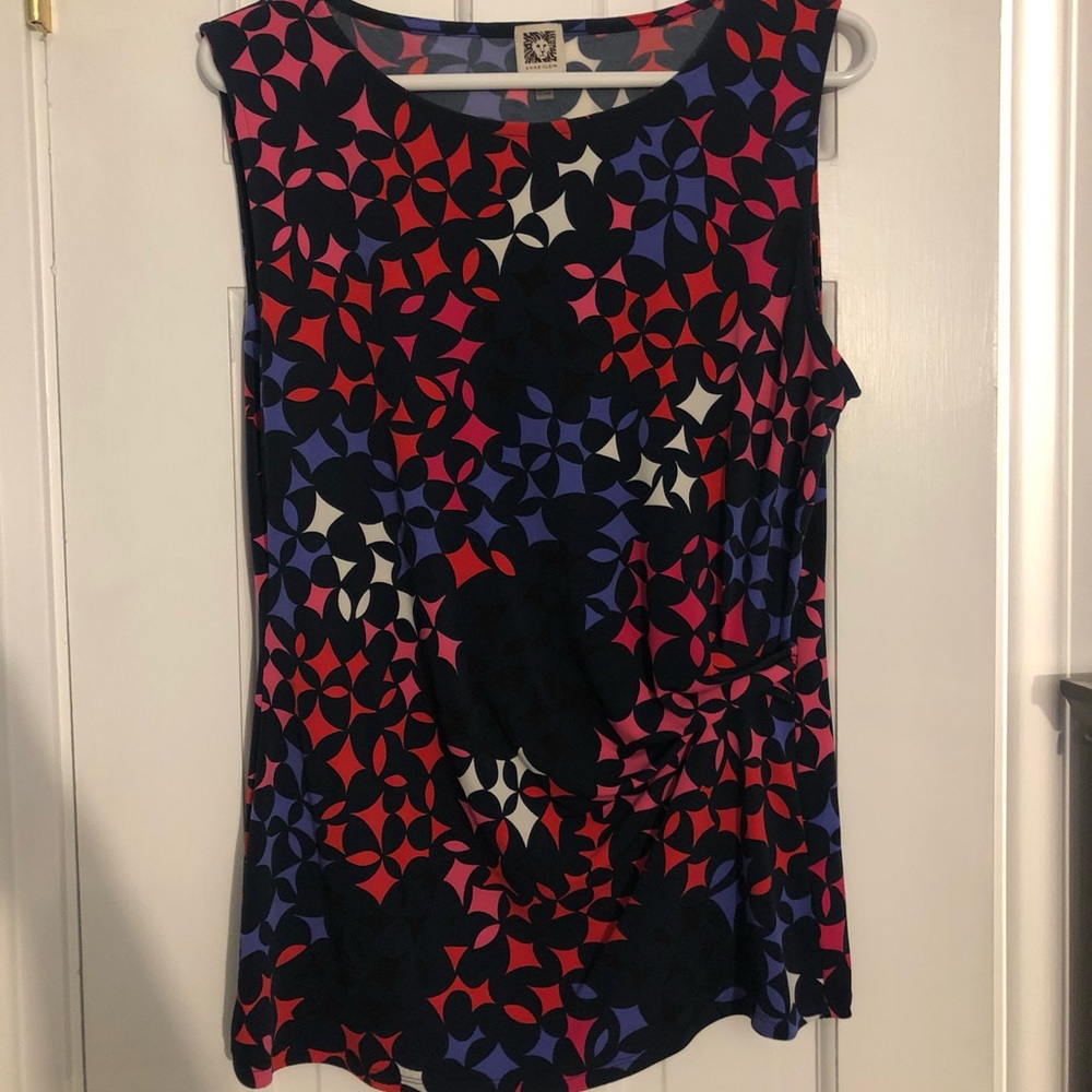 Anne Klein printed top